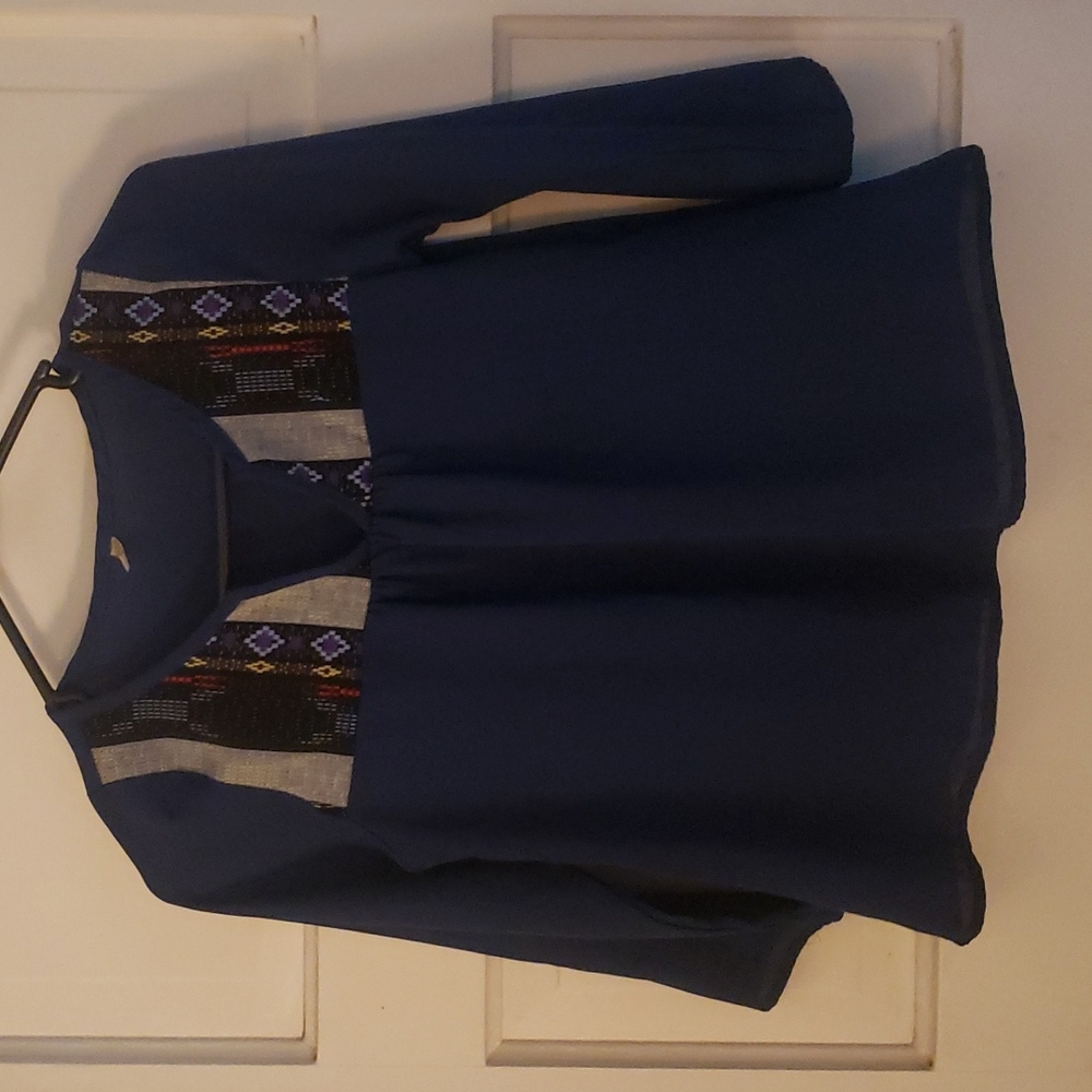 Bejewel, 10, Navy Blouse